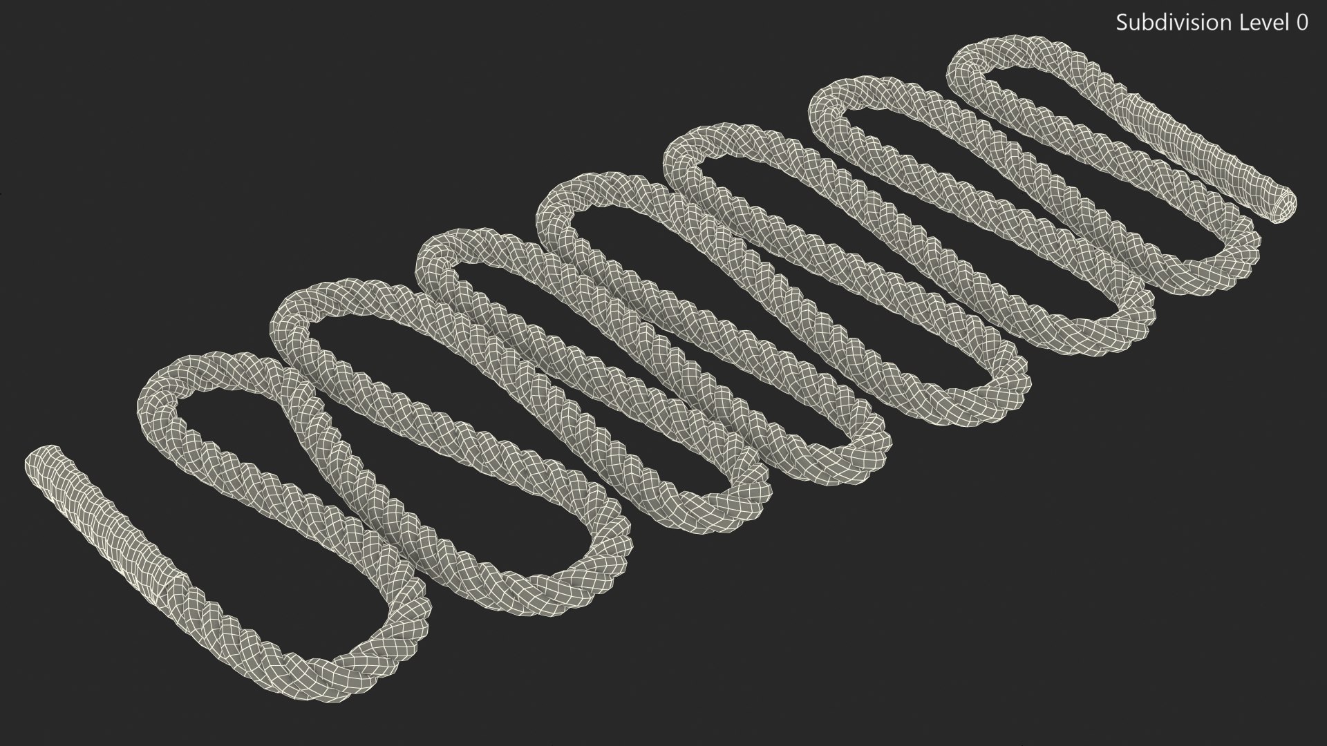 3D Workout Battle Rope Model - TurboSquid 1778352