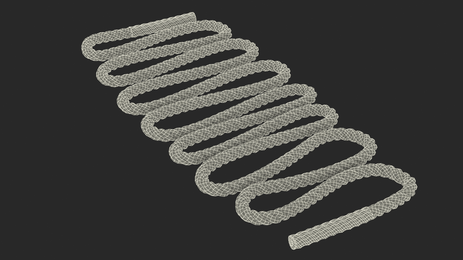 3D Workout Battle Rope Model - TurboSquid 1778352