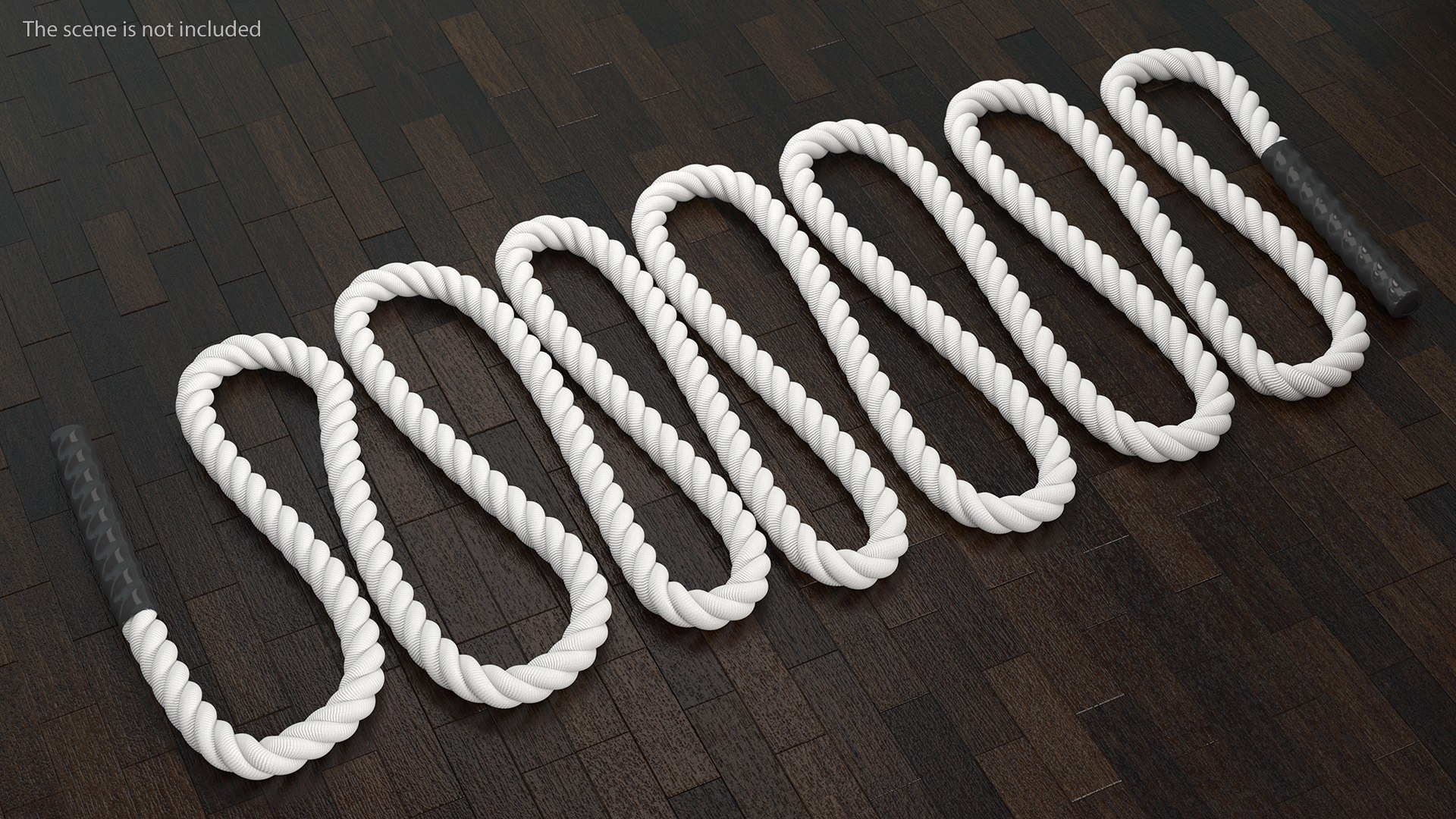 3D Workout Battle Rope Model - TurboSquid 1778352