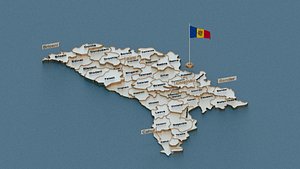 state cities capital 3D