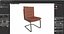 Leather Dining Chair model