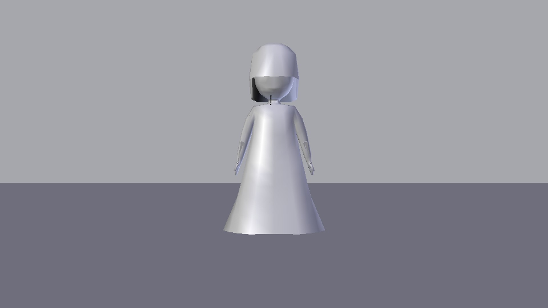 3d Model Girl Ghost