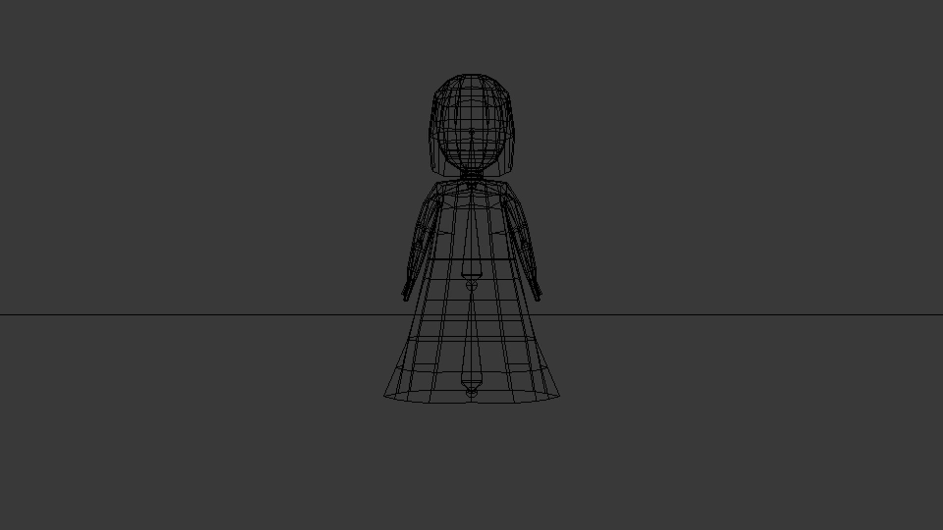 3d Model Girl Ghost