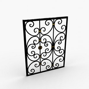 Decorative Metal Window Fence  Security Grille