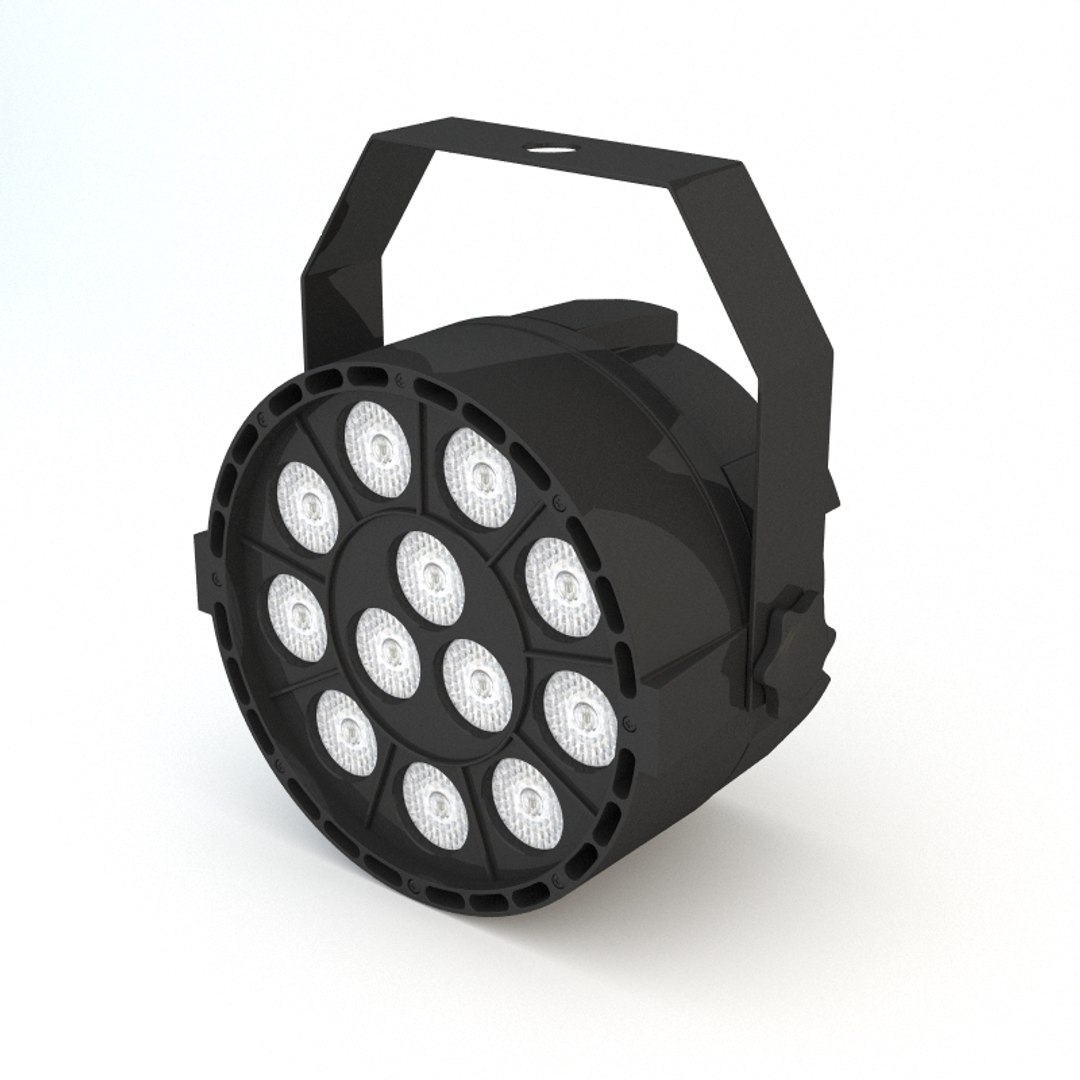 3D Model 5 Lights Concert Stages TurboSquid 1220222