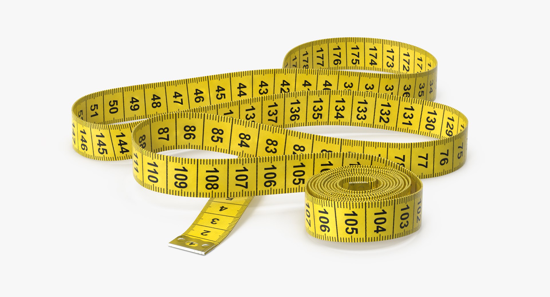3d Model Tape Measurer 04