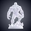 Statua dell'eroe mostro, modello 3D PM-28