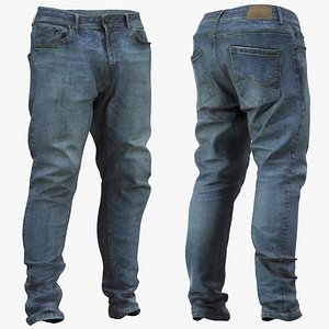 3D Jeans 143 - All MH Bodies  UE5 Skeletons - Rigged