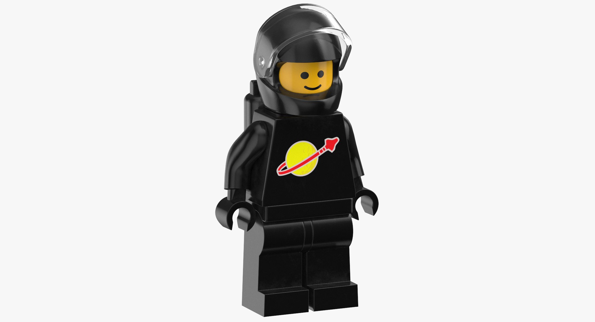 Lego black spaceman 2025