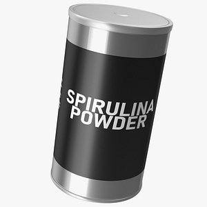 Spirulina Powder Jar