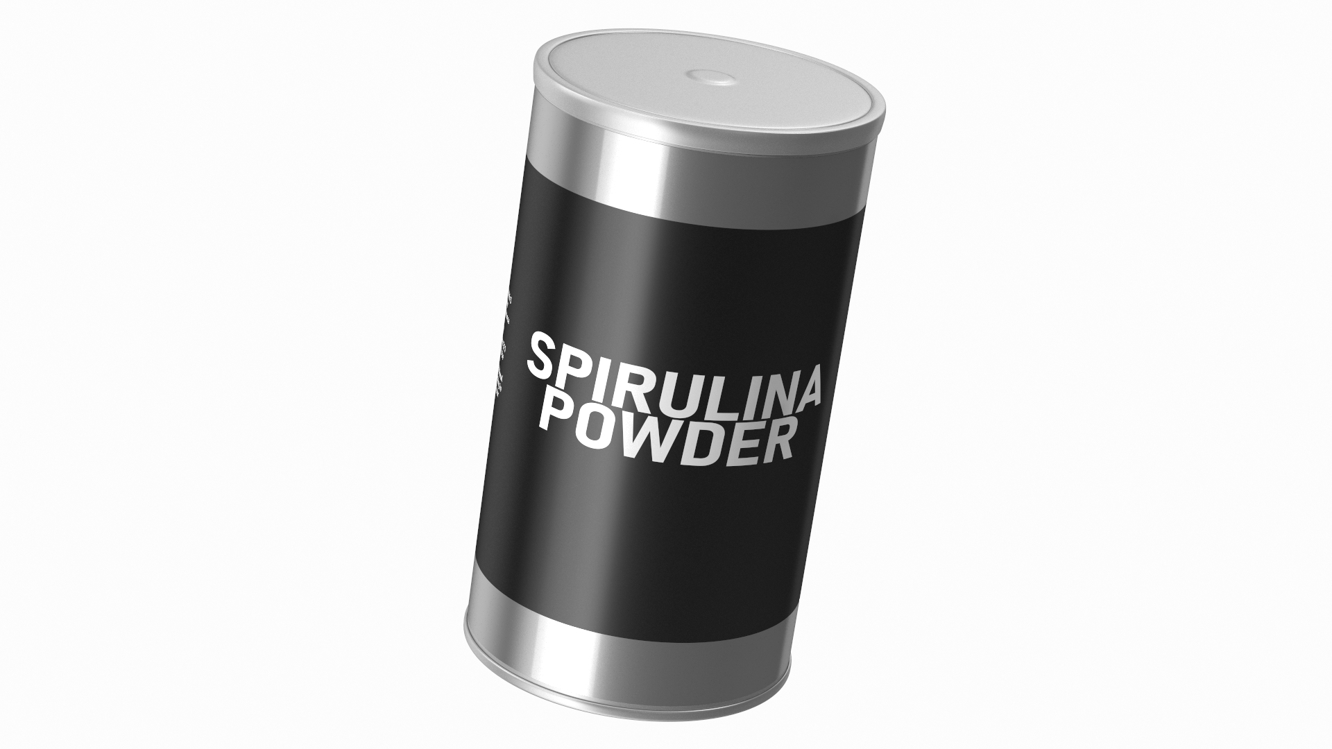 Spirulina Powder Jar 3D TurboSquid 1759649