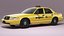 3D Ford Crown Victoria New York Taxi