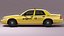 3D Ford Crown Victoria New York Taxi