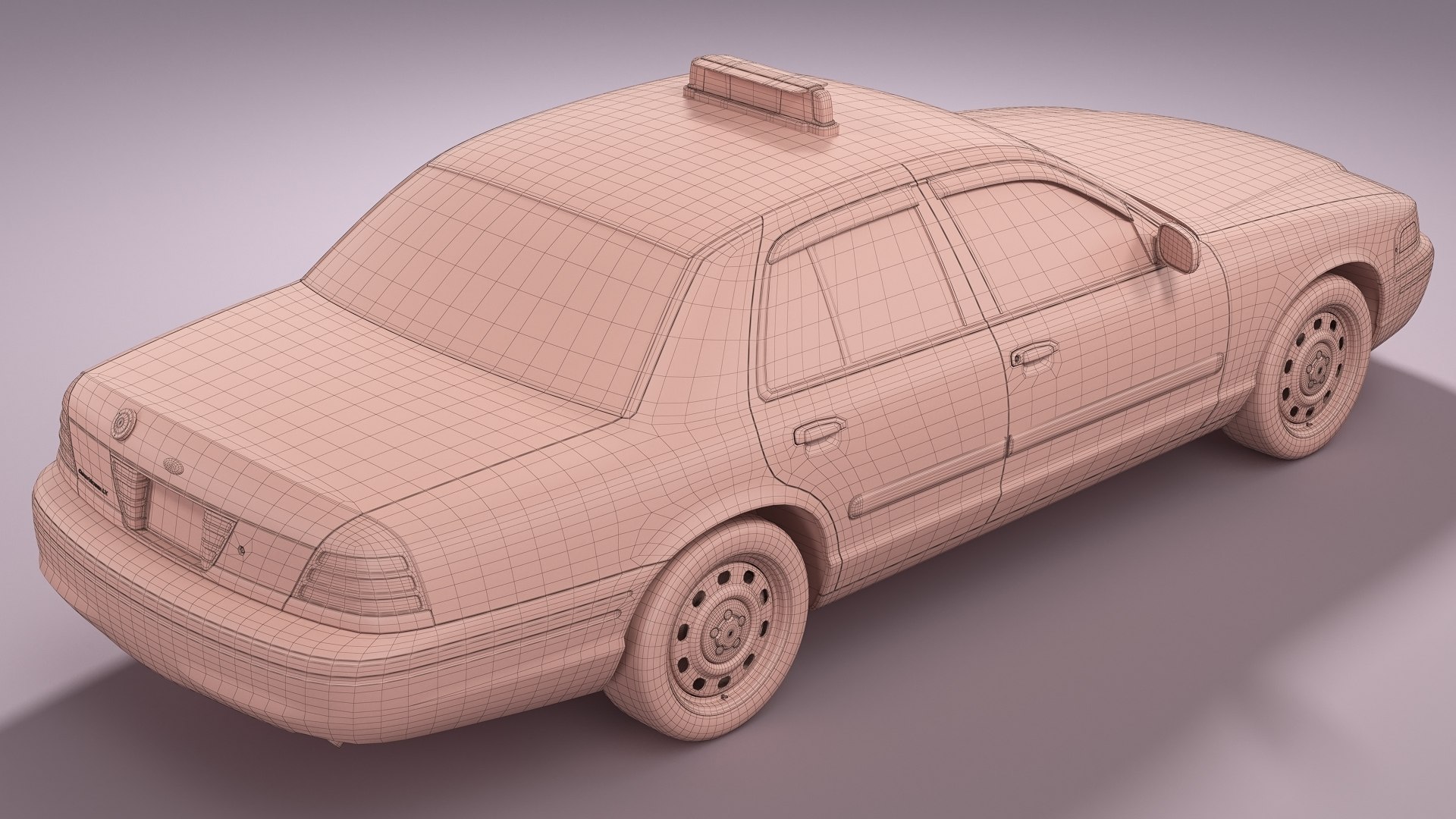 3D Ford Crown Victoria New York Taxi - TurboSquid 2212016