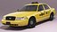 3D Ford Crown Victoria New York Taxi