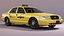 3D Ford Crown Victoria New York Taxi