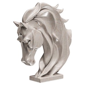 Horse statue 3D model