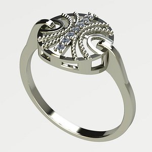 White Gold Ring