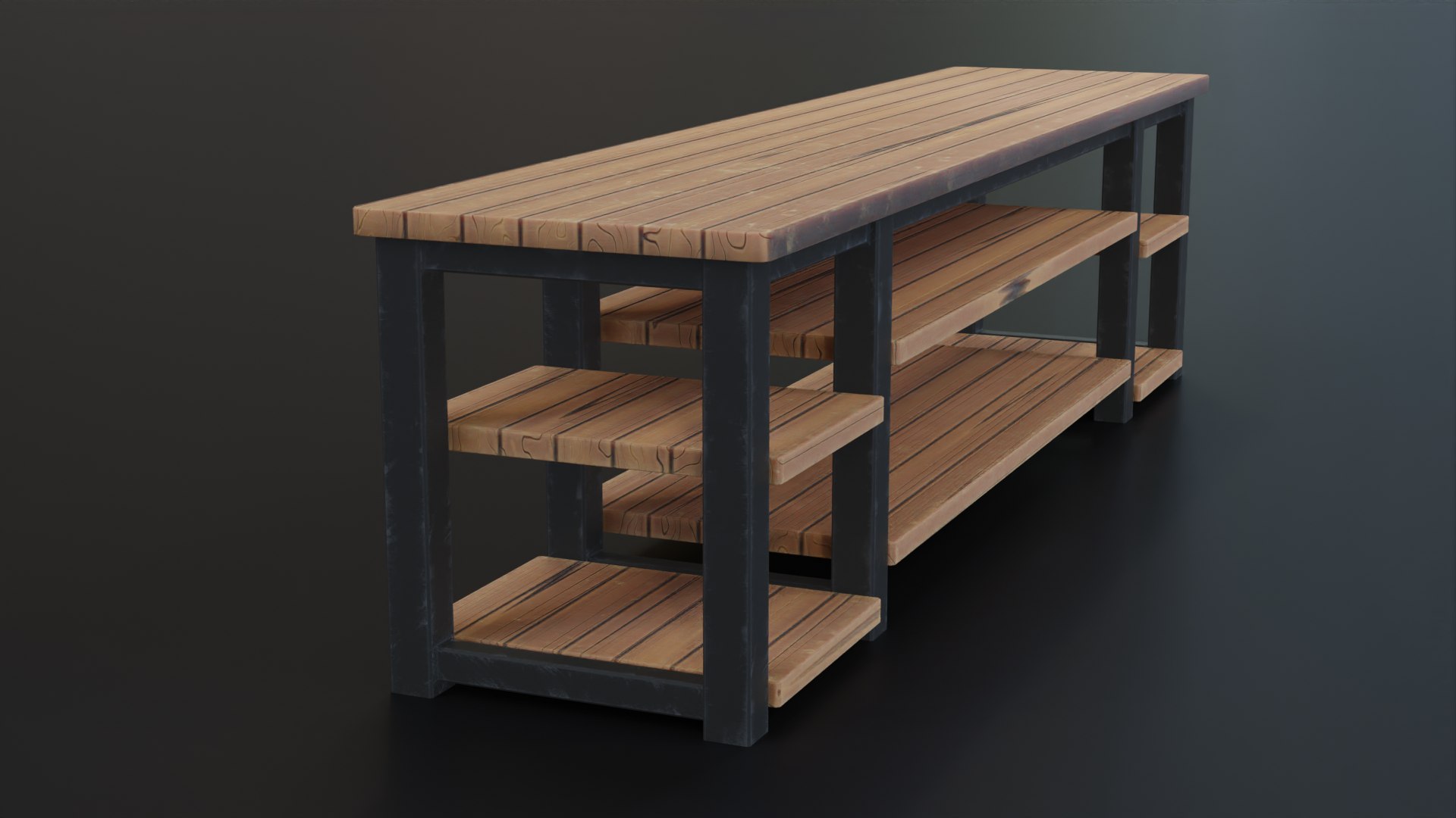 3D TV Stand Model - TurboSquid 2081552