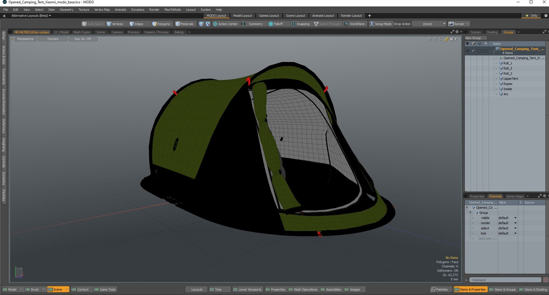Opened Camping Tent Xiaomi model https://p.turbosquid.com/ts-thumb/jn/92Ectb/yE/openedcampingtentxiaomivray3dmodel034/jpg/1700778908/1920x1080/fit_q87/3c13eea8a3daebdd75f63dfe5e05454429553a72/openedcampingtentxiaomivray3dmodel034.jpg