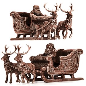 santa-claus 3D model