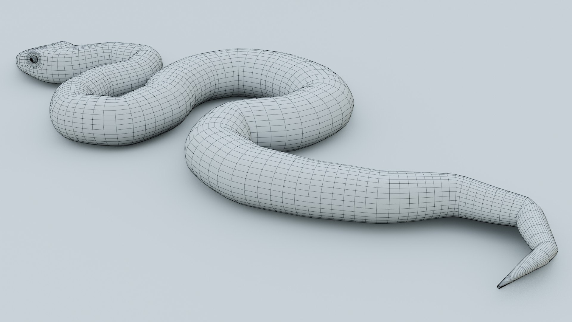 3D Model Python Snake - Low Poly- Game Ready - PBR - TurboSquid 1956671