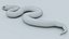 Python Snake - Low Poly- Game Ready - PBR