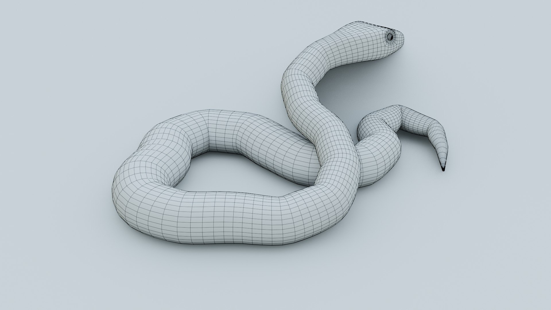 3D Model Python Snake - Low Poly- Game Ready - PBR - TurboSquid 1956671