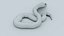 Python Snake - Low Poly- Game Ready - PBR