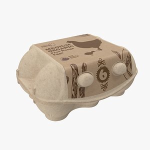 Six Egg Package Closed