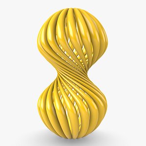 3D Modern Twisted Sand Clock