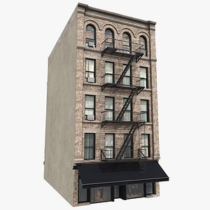 Manhattan Building 01, 8K PBR Textures