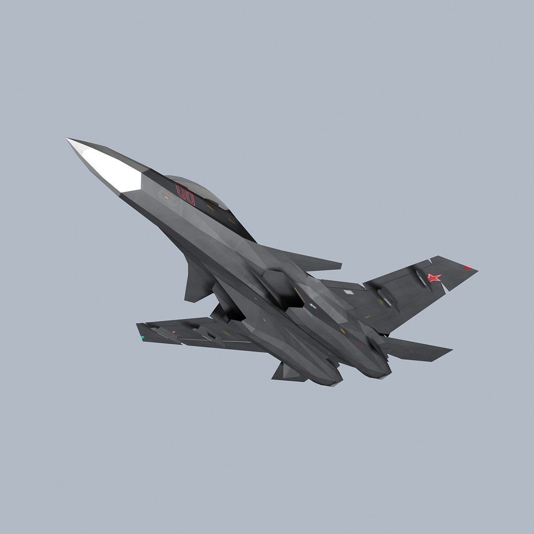 3D SU-35ZF- Stealth Multirole Fighter https://p.turbosquid.com/ts-thumb/jn/NoxMv2/Gr/su35zfview12/jpg/1668335113/1920x1080/fit_q87/ba490def67cfd3c3b64d422ef5c81b23042bdfce/su35zfview12.jpg