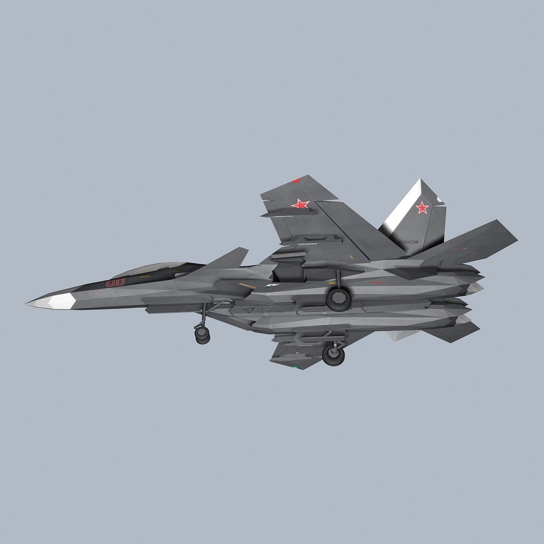 3D SU-35ZF- Stealth Multirole Fighter https://p.turbosquid.com/ts-thumb/jn/NoxMv2/I9/su35zfview30/jpg/1668335123/1920x1080/fit_q87/cb39471615a09a8c742da203ca960c67d21418e3/su35zfview30.jpg