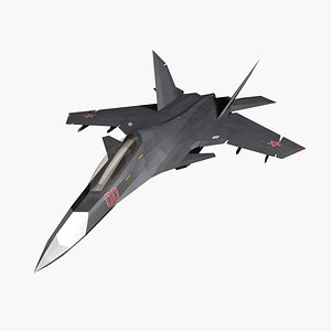 3D SU-35ZF- Stealth Multirole Fighter
