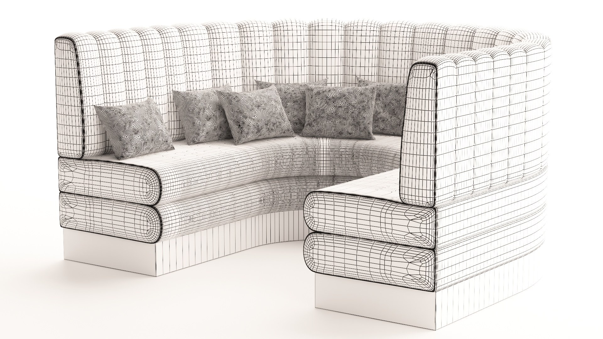 Semi-circular booth with throw pillows 3D model https://p.turbosquid.com/ts-thumb/jn/QOS6ru/Pa/wireframe/jpg/1634288773/1920x1080/fit_q87/727ab224cd7ace450b2ff501269179a65febdeeb/wireframe.jpg