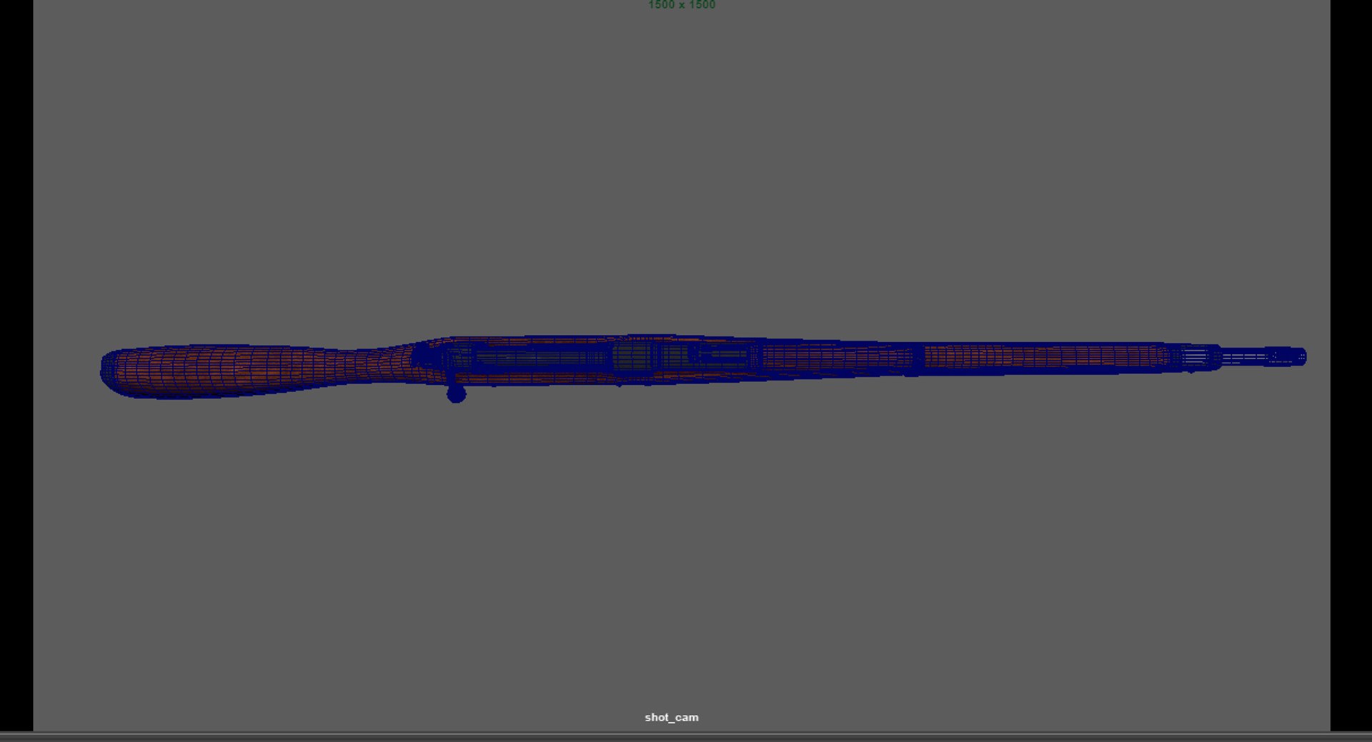 3D Springfield M 1903 Bolt Action Rifle LowPoly Firearm 3D Model Model ...