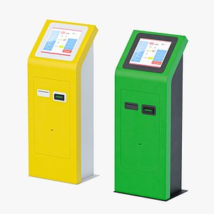 3D Pay terminal model