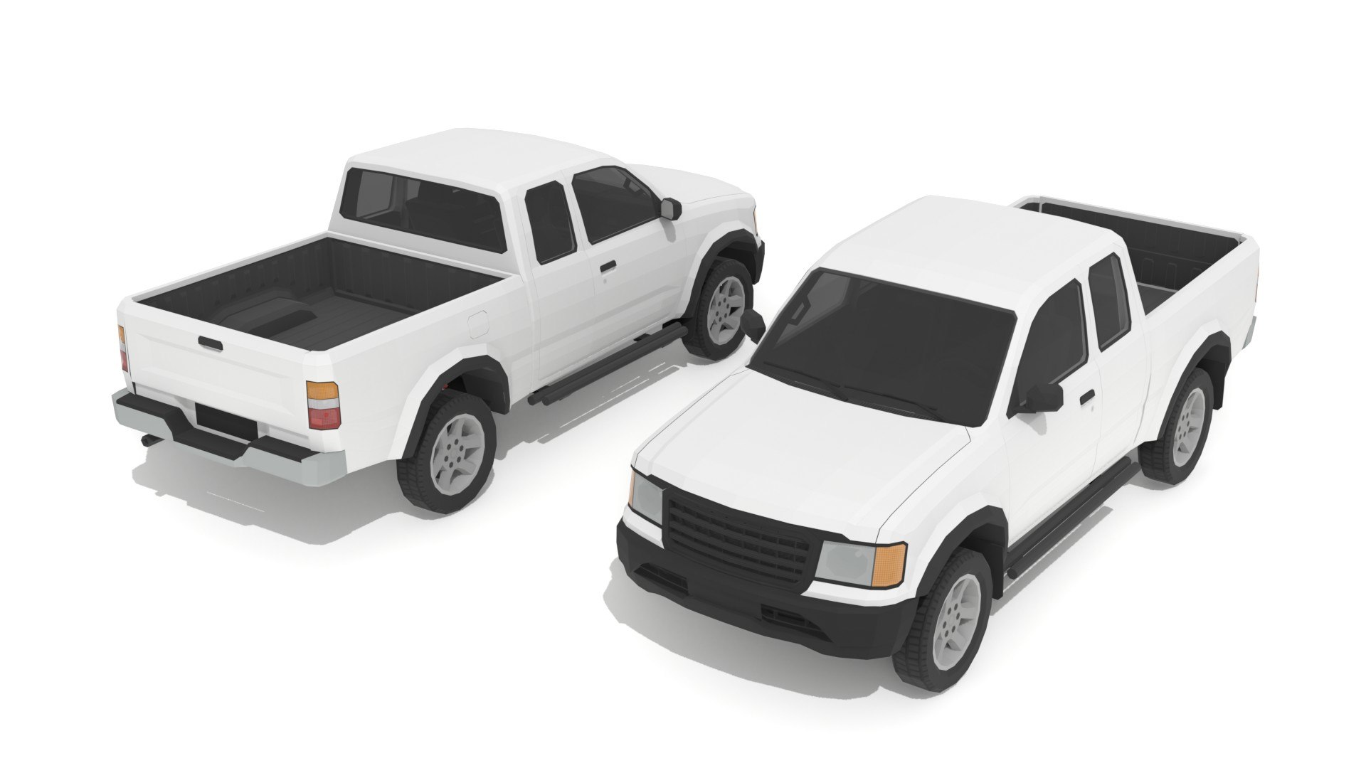 3 Generic low-poly pickups model https://p.turbosquid.com/ts-thumb/jn/Xcibsx/kI/preview7/jpg/1732819034/1920x1080/fit_q87/5de5c48ec91d2e2bfcfa9fe67b4c744db03126b5/preview7.jpg
