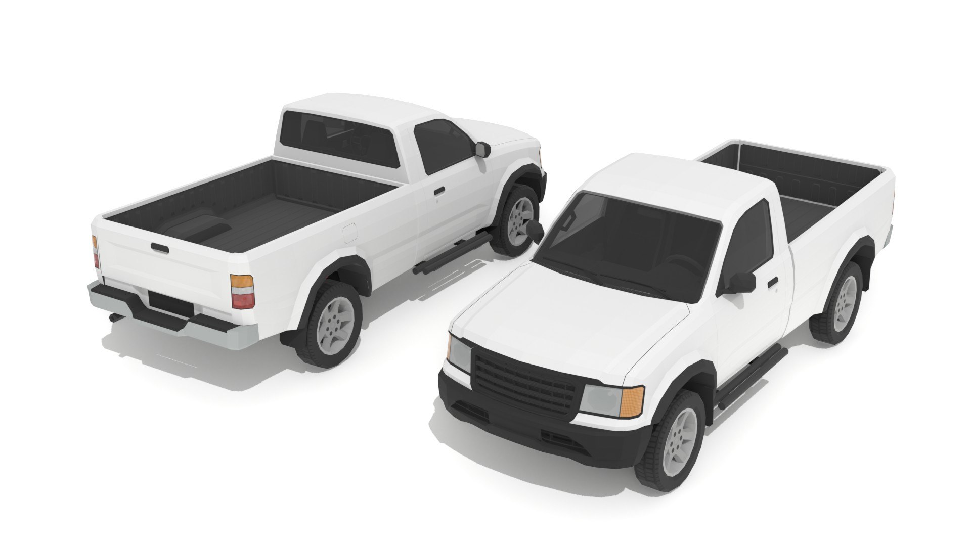 3 Generic low-poly pickups model https://p.turbosquid.com/ts-thumb/jn/Xcibsx/kQ/preview10/jpg/1732819034/1920x1080/fit_q87/449e5cd3293124477bb6c795e50eb35d7cab7593/preview10.jpg