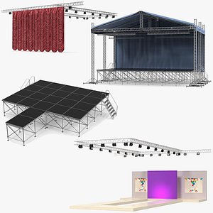 Stages Collection 3 3D model