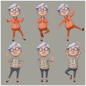 3D Grandmother