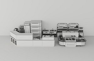 Modern Bakery Interior Scene