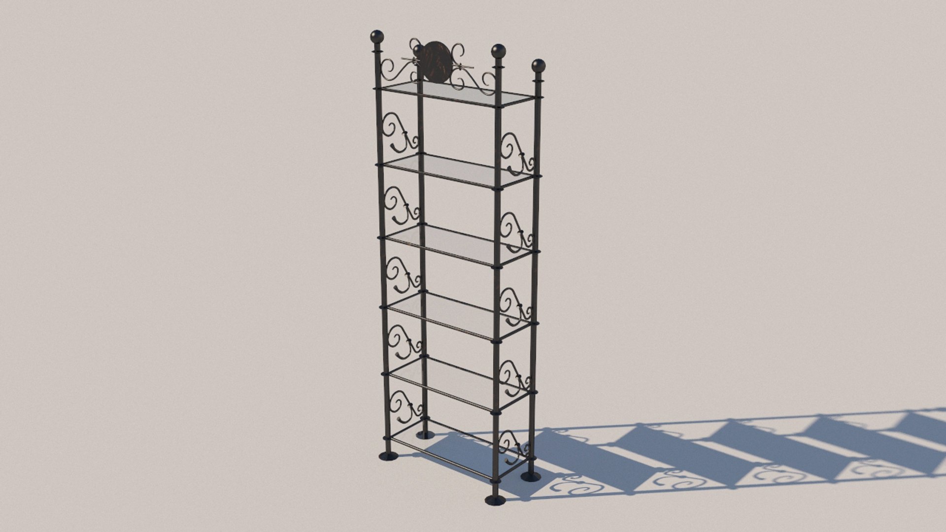 3D bookcase TurboSquid 1316991