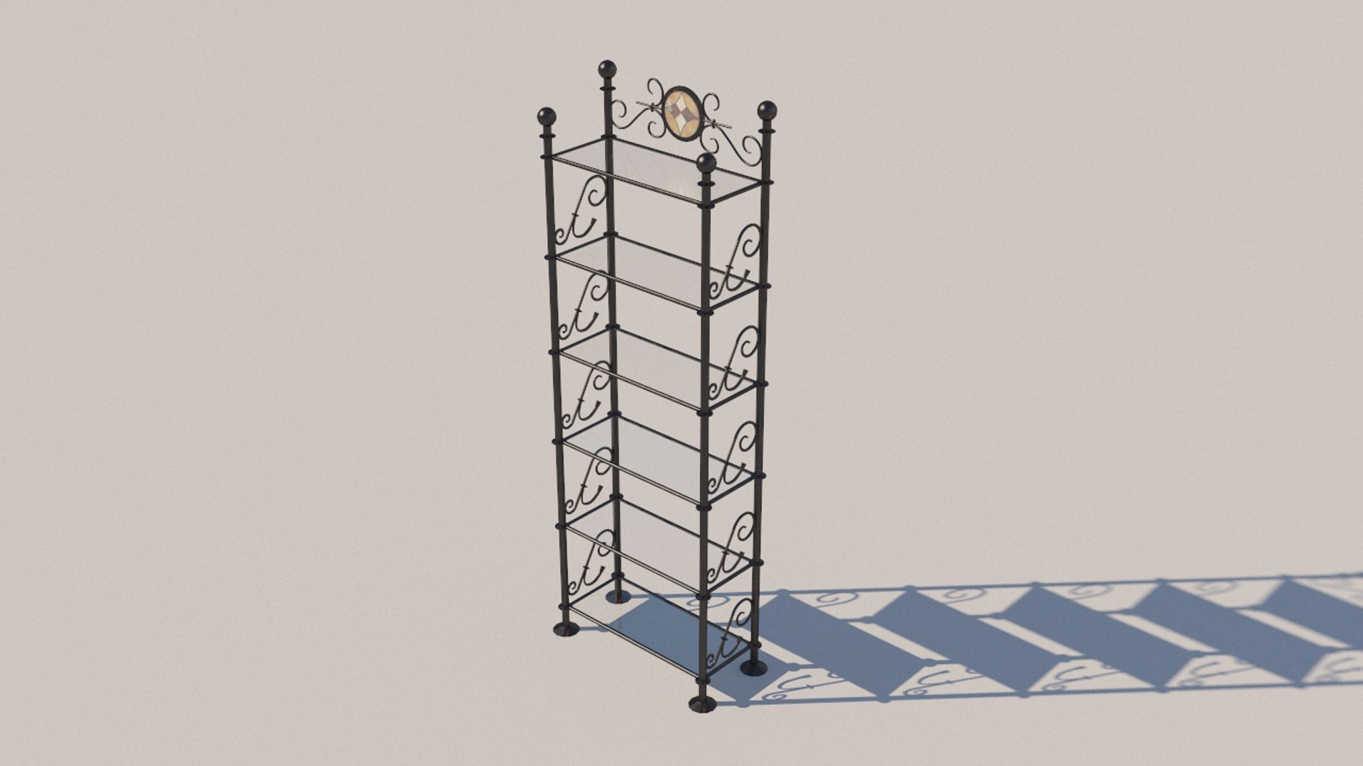 3D bookcase TurboSquid 1316991