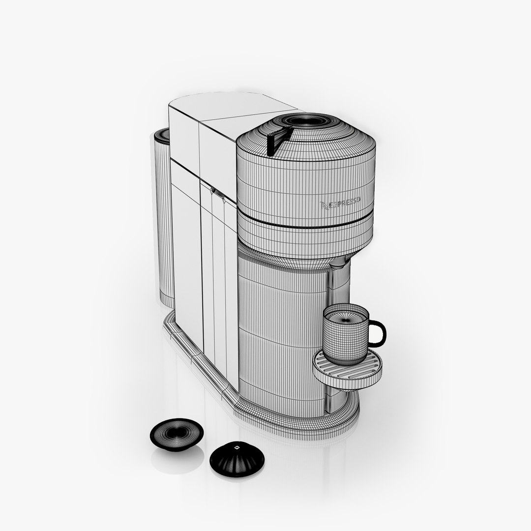 Nespresso Vertou Next 3D Model - TurboSquid 1804734