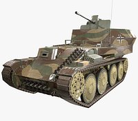 Flakpanzer 38 Gepard Tank Realtime