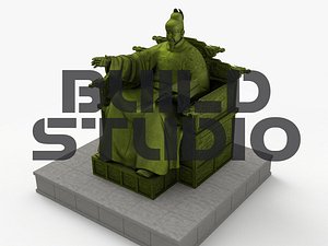 king sejong 3D model