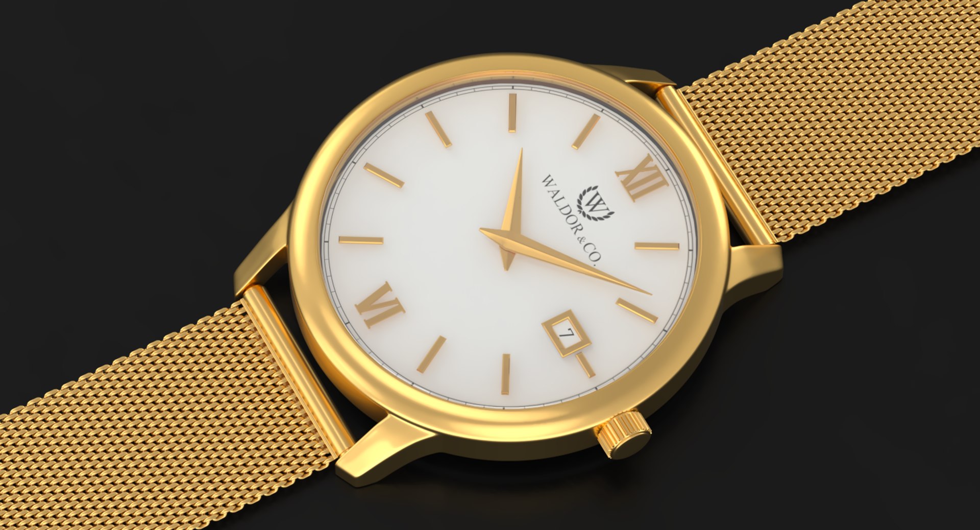Realistic Waldor Watch Model TurboSquid 1233055