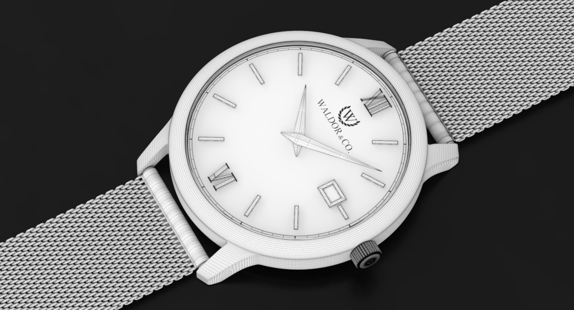 Realistic Waldor Watch Model TurboSquid 1233055